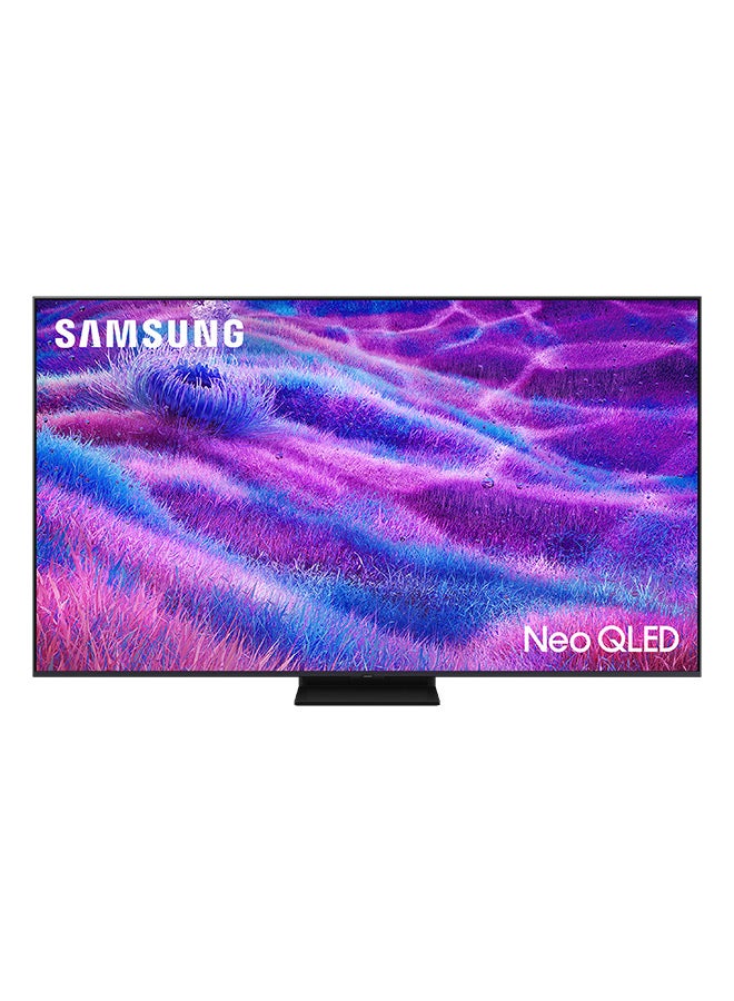 Samsung 65 Inch Neo QLED TV, QN80F, 4K, Mini LED, NQ4 AI Gen2 Processor, Quantum Matrix Technology Core, 4K AI Upscaling, Dolby Atmos,  Vision AI Smart TV, QA65QN80FAUXZN (2025 - UAE Version) QN80F TITAN BLACK - Image 1
