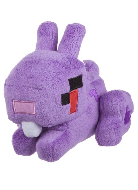 Minecraft Bunny Plush 6-in Character Dolls, Soft, Collectible Gift for Fans Age 3 and Older