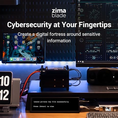 zimablade طقم زيمابليد 7700 x86 لصنع جهاز NAS منزلي – خادم منزلي صغير بحجم 2-باي، بمعالج إنتل رباعي النواة، ذاكرة 16GB، توسعة PCIe، مثبت مسبقاً نظام CasaOS، جاهز لدعم Docker والاستضافة الذاتية - Image 3