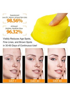 Kojic Acid and Turmeric Pads,Turmeric kojic Acid Pads for Face, Turmeric and Kojic Acid Cleansing Pads,Turmeric Cleansing Pads for Dark Spots, Exfoliating, Acne Scars (50 PCS) - pzsku/Z8BAB0EF5AA12D5AFADA2Z/45/_/1727604473/151acb1d-9fc9-47ba-b63b-c768c615559a