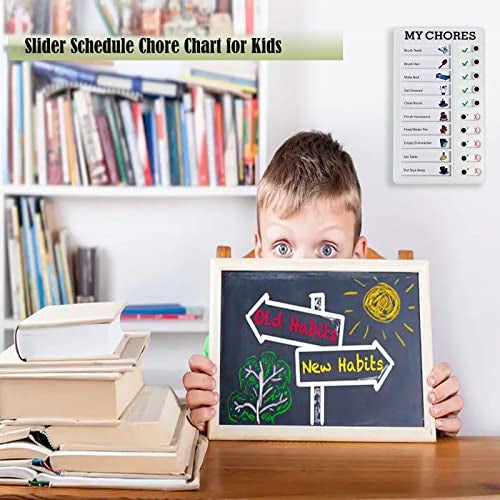 SaFeHoM My Chores Checklist Task Planner - Daily Schedule Board for Kids & Adults - Multiple User Chore Chart - to Do List & Habit Tracker - Image 5