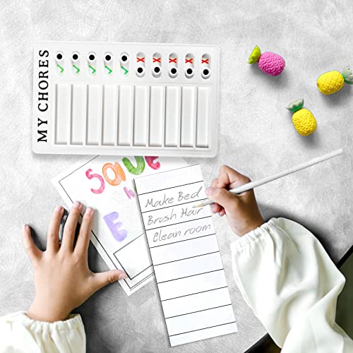 SaFeHoM My Chores Checklist Task Planner - Daily Schedule Board for Kids & Adults - Multiple User Chore Chart - to Do List & Habit Tracker - Image 4