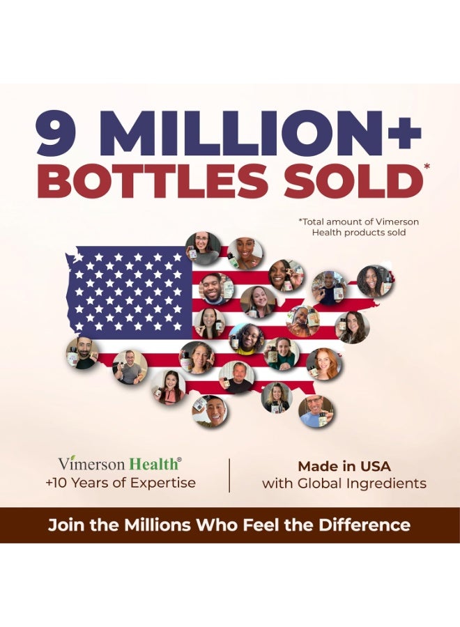 Vimerson Health Glucosamine Chondroitin MSM – Joint Support Supplement for Women and Men with Glucosamine Sulfate 1500 mg, Chondroitin and MSM – for Cartilage, Joint Health and Flexibility – 90 Capsules - Image 5