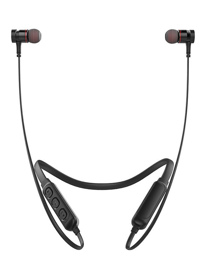 NIBEMINENT Wireless Over-Neck Earphone Black - Image 1