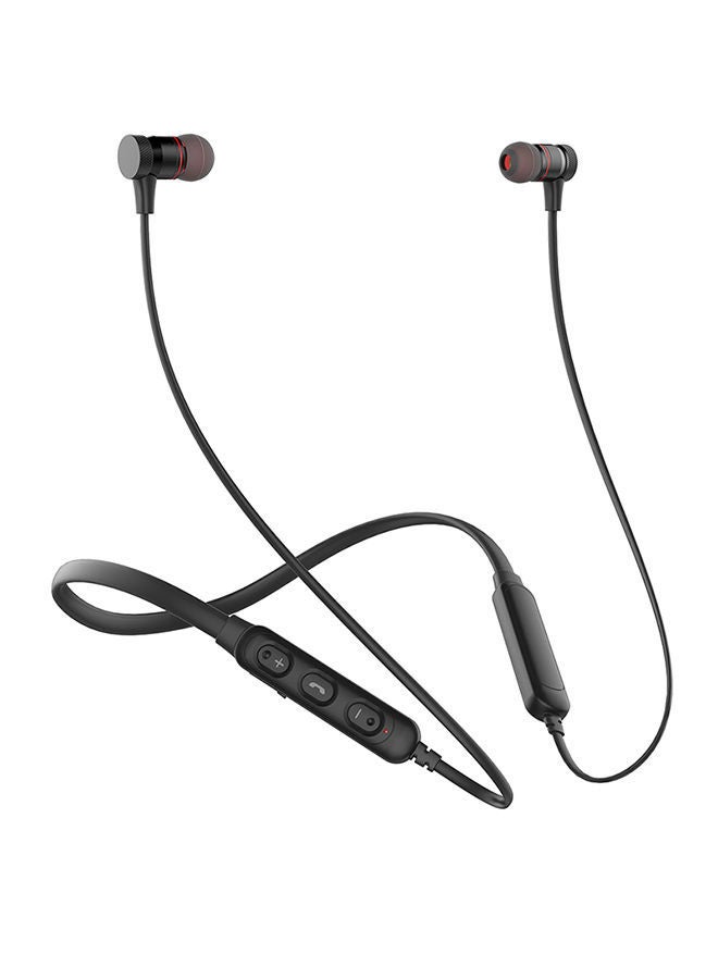 NIBEMINENT Wireless Over-Neck Earphone Black - Image 4