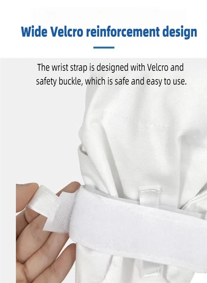 Ristpal 2PCS Dementia Restraint Gloves,Double Security Mitts Fits All Hand Restraint Gloves for Elderly -Made With Extra Padding for Comfort & Protection - Image 5