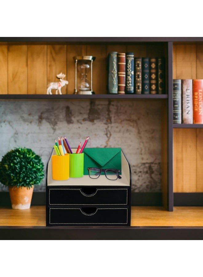 FIS OFFICE TRAY 2 DRAWER - FSDSPUOTBK - Image 4