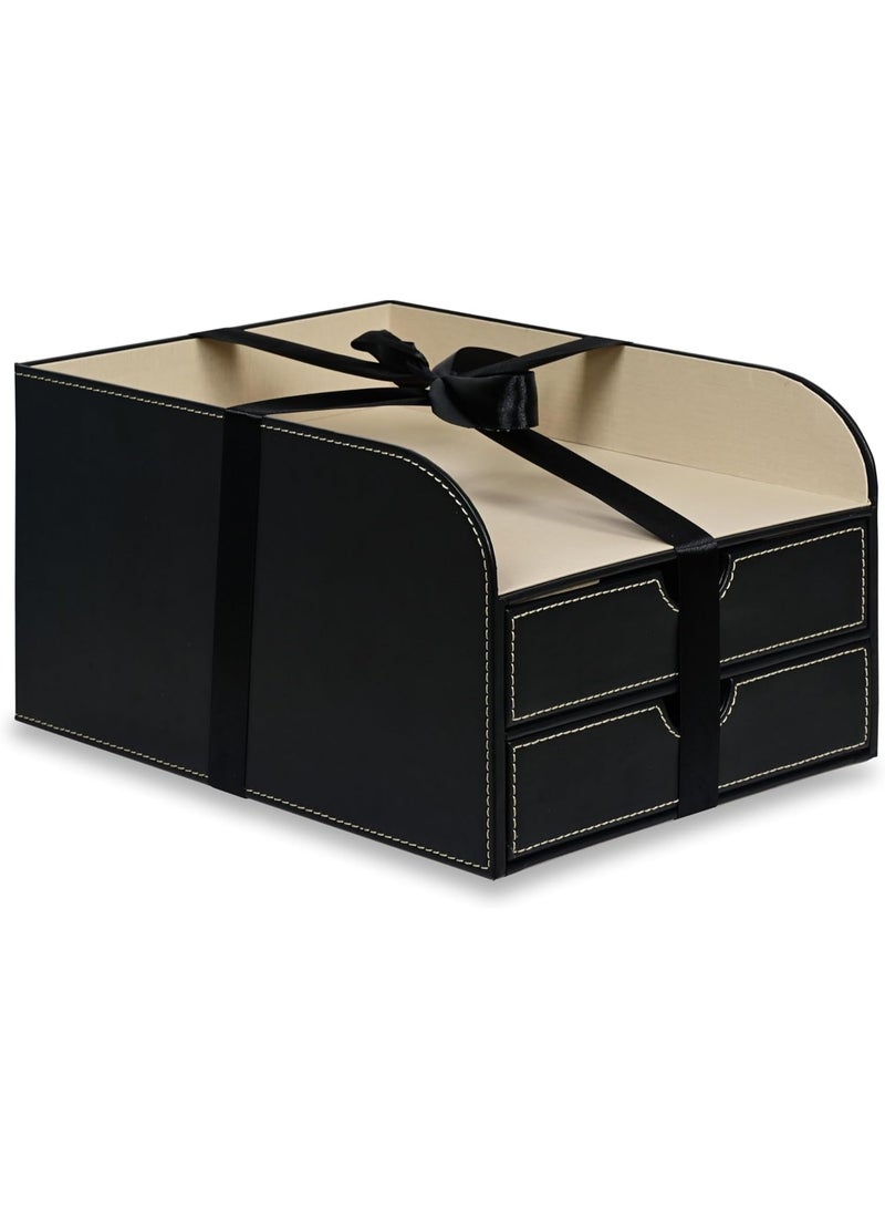 FIS OFFICE TRAY 2 DRAWER - FSDSPUOTBK - Image 2