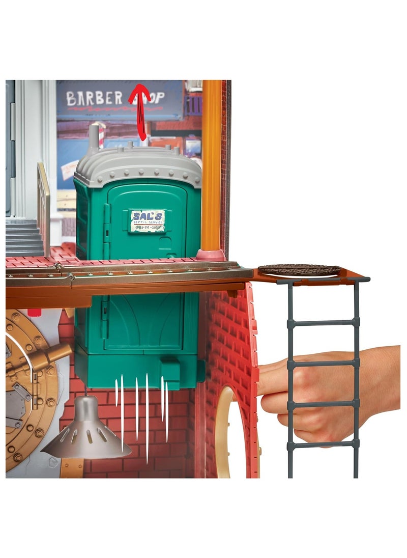 Teenage Mutant Ninja Turtles - Mutant Mayhem | Sewer Lair Playset | Playmates Toys - Image 1