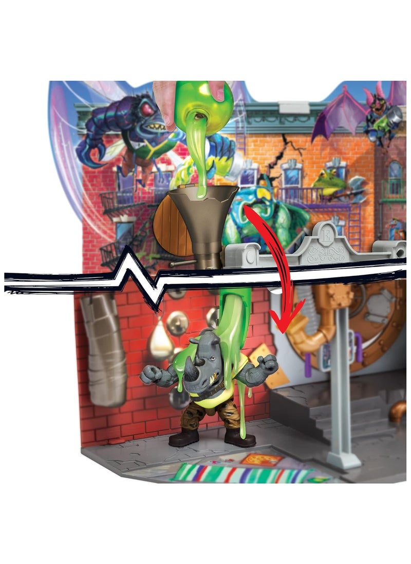 Teenage Mutant Ninja Turtles - Mutant Mayhem | Sewer Lair Playset | Playmates Toys - Image 1