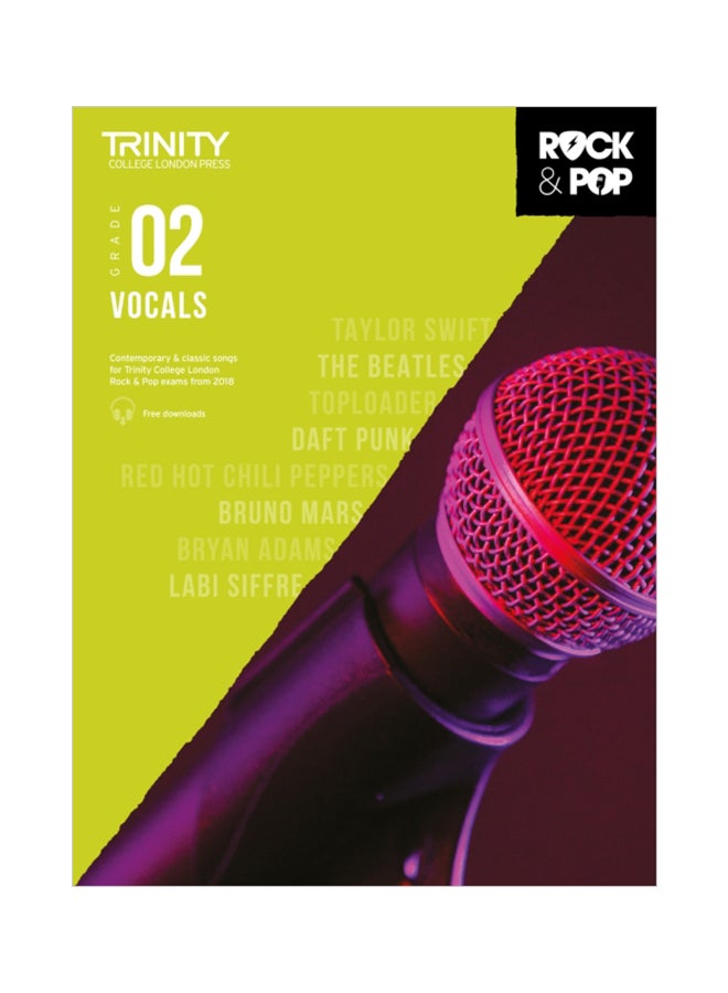 Rock And Pop Vocals: Grade 2