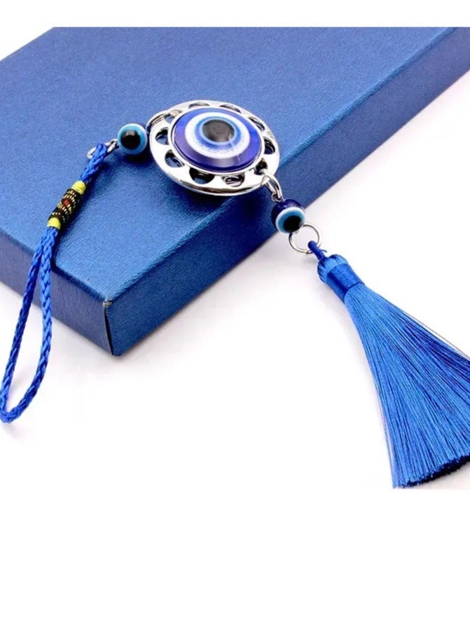 Generic Stylish and distinctive car pendant with eye design wonderful accessory blue color  - Image 1