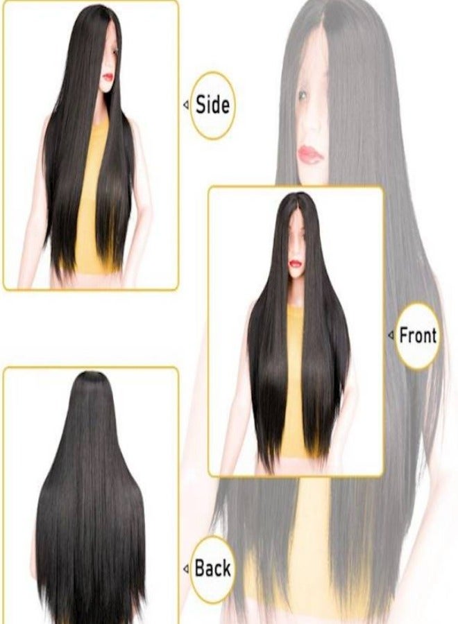 باروكة شعر طويل مستقيم - Image 3