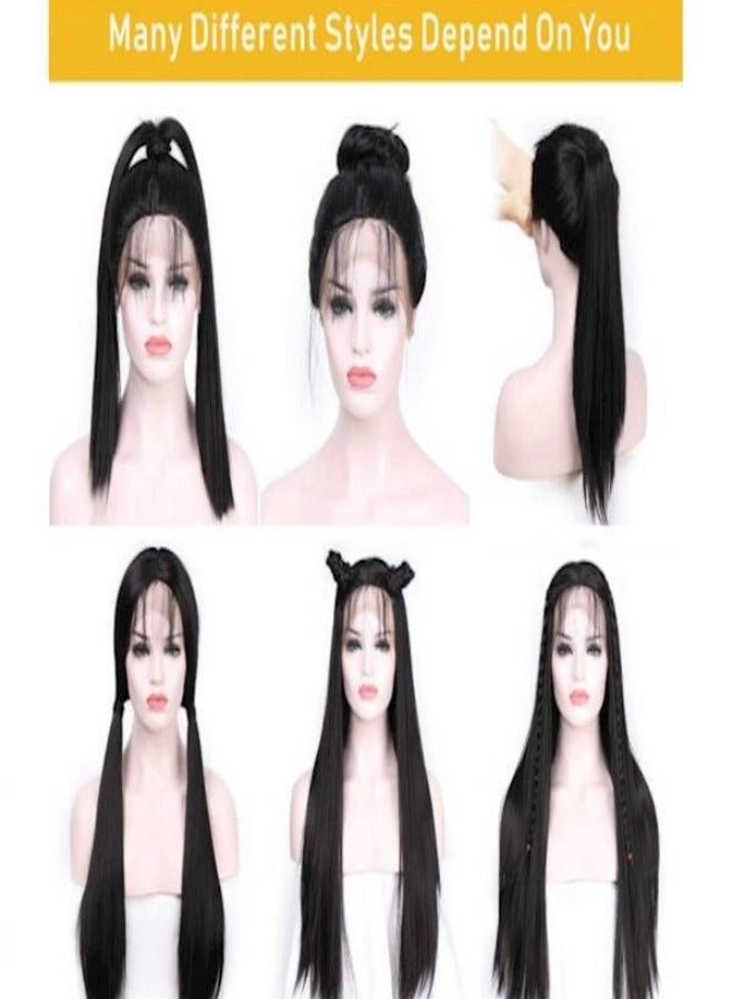 باروكة شعر طويل مستقيم - Image 4