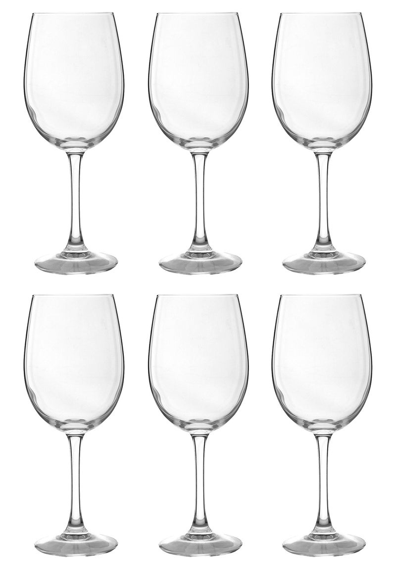 Arcoroc Glass Wine Glass, 470 ml, Set of 6, Clear - Image 5
