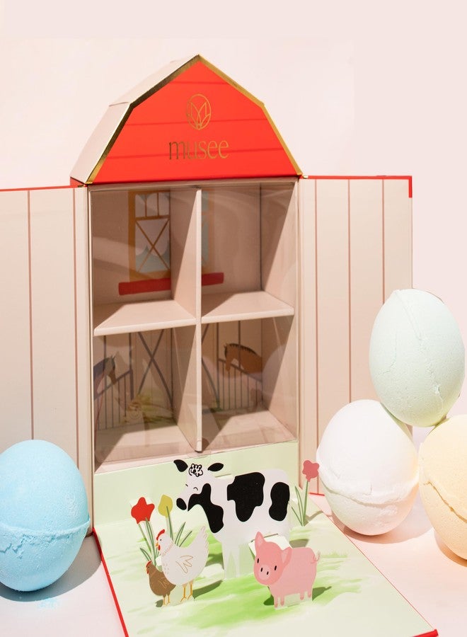 Musee On The Farm Bath Balm Set | Handmade in USA | Paraben-Free | Sulfate-Free | 4 Bath Balms with Surprise Farm | Ideal Gift for all | Vegan & Cruelty-Free - Image 3