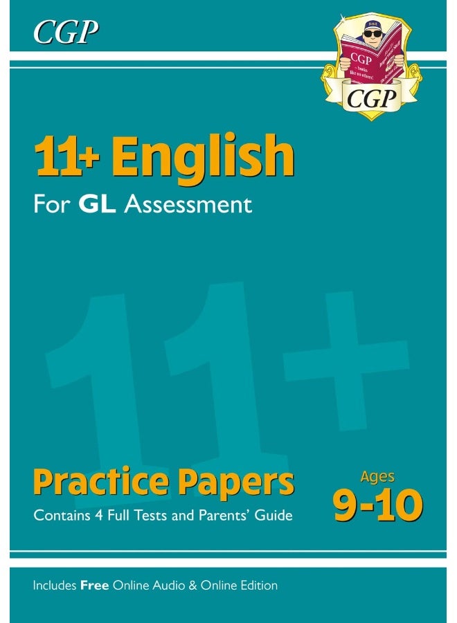 11+ GL English Practice Papers - Ages 9-10 (with Parents' Guide & Online Edition) - Image 1