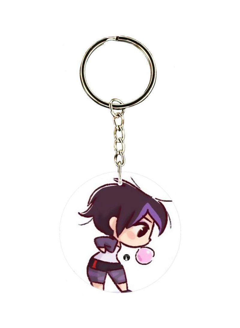 RKN Cartoon Printed Double Sided Keychain