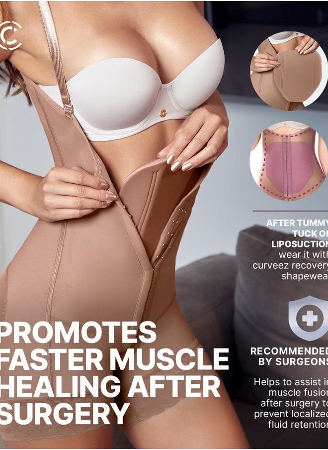 CURVEEZ Ab Board Post Surgery Liposuction - Tabla Abdominal for Tummy Tuck Recovery Must Haves - Lipo Foam Board for Flattening Abs - Abdominal Board Multipurpose - Essential Lipo Boards 360  - Image 5