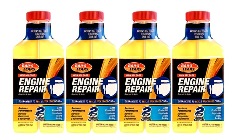 Bar's Leaks High Mileage Engine Repair-It, Pack of 4