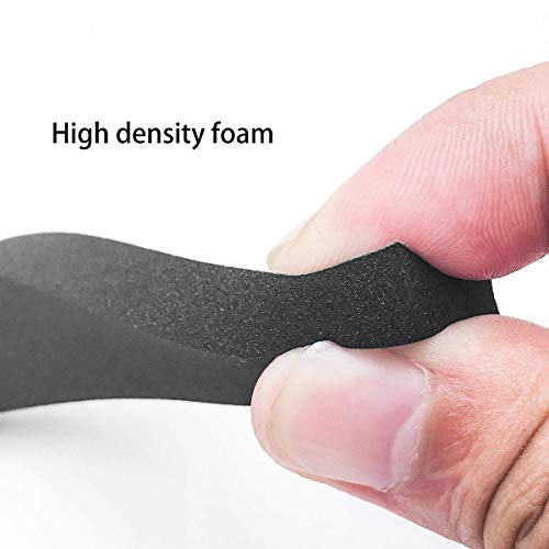 MXCELL High Density Foam Tape Waterproof Sealing Strip CR Strips Neoprene Single-Sided Adhesive EVA Seal 1" X 3/4" X 13Ft - Image 3