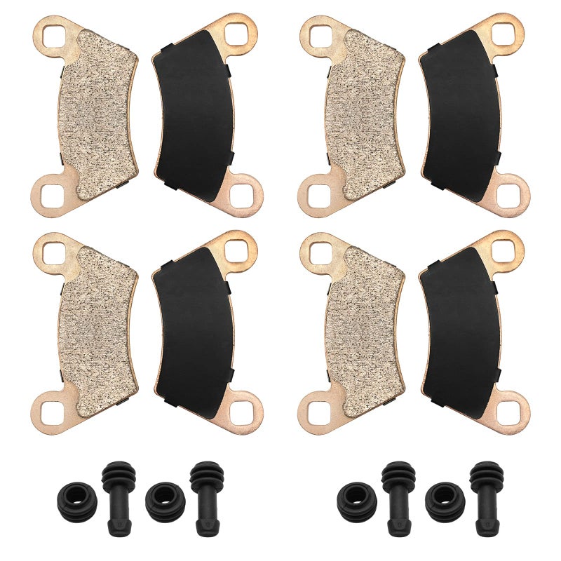 Sintered Front Rear Brake Pads Boots for Polaris Ranger 400 425 500 570 700 ETX TM 800Midsize M1400