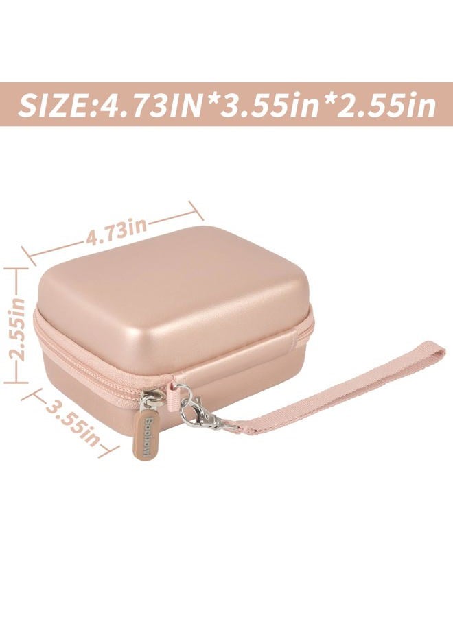 Boobowl Digital Camera Case Compatible with Yifecial/for EROOLU/for VAHOIALD/for Kaisoon/for Kodak Pixpro/for Canon PowerShot ELPH 180 190/ for Sony DSCW800 DSCW830 Digital Cameras for Travel (Rose Gold) - Image 5