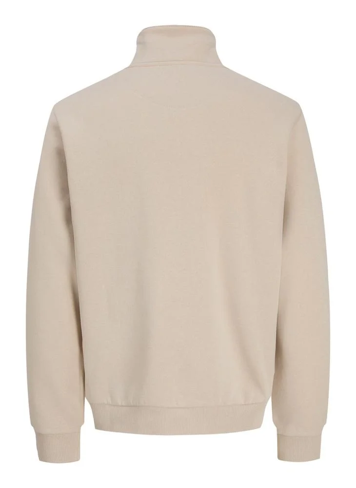 JACK & JONES  Casual Logo Zip Hoodie for Men | Best Price UAE