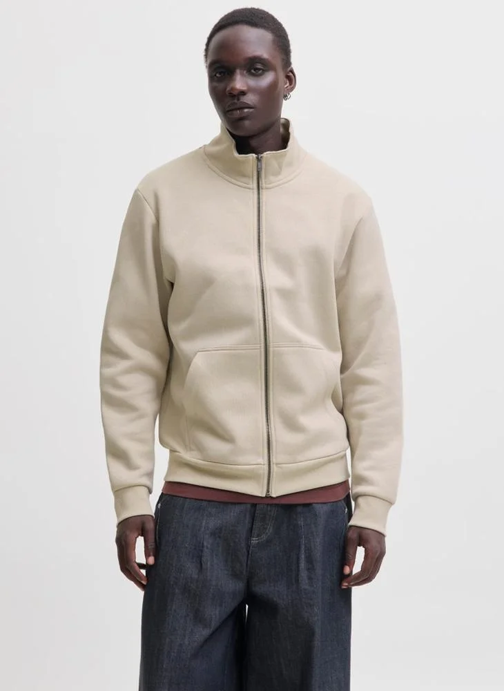 JACK & JONES Casual Logo Zip Hoodie