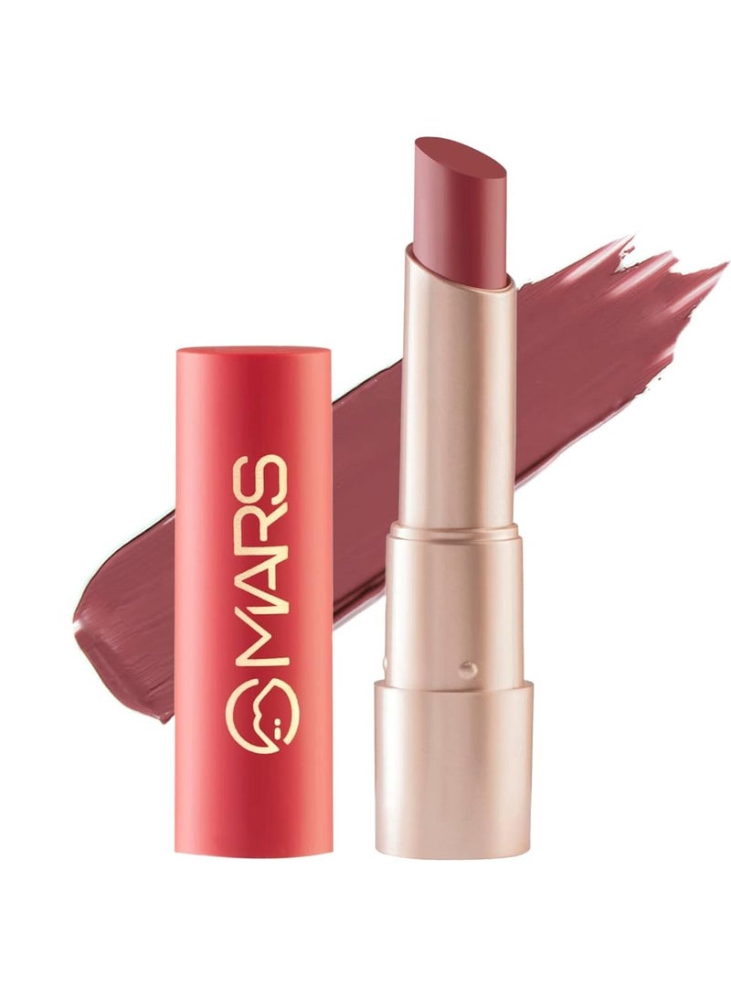 MARS Creamy Matte Long Lasting Lipstick 3.2 gm 04 Dandiya Explosion - Image 1