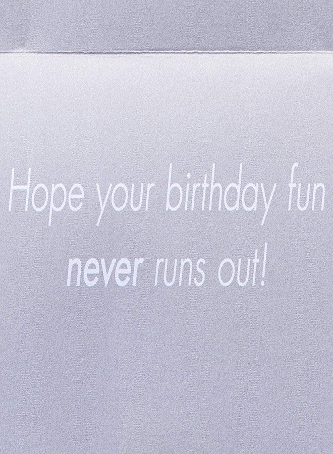 Papyrus Birthday Card for Him (Fun Never Runs Out) - Image 3