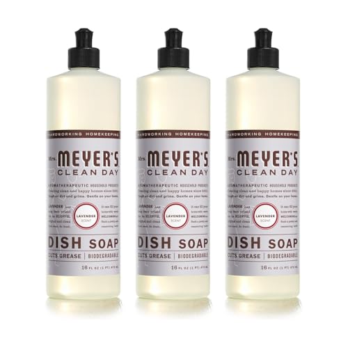 Mrs. Meyer's - Clean Day Liquid Dish Soap Lavender - 16 oz.3 Pack - Image 1