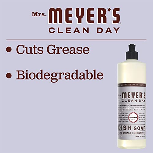 Mrs. Meyer's - Clean Day Liquid Dish Soap Lavender - 16 oz.3 Pack - Image 3