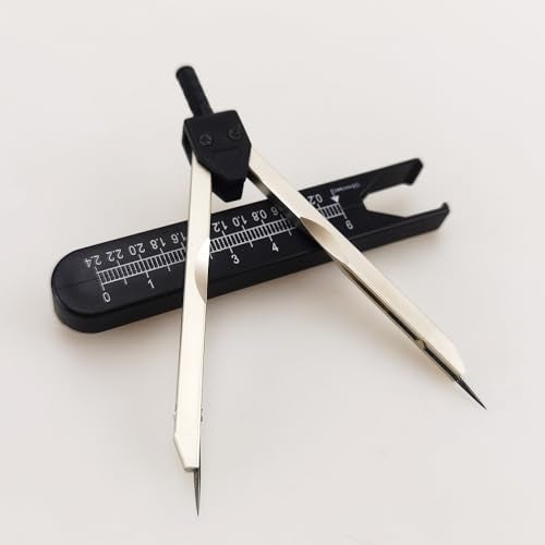 Airgoesin ECG EKG EMI Black Calipers Ruler Drafting Electrocardiogram Divider - Image 2