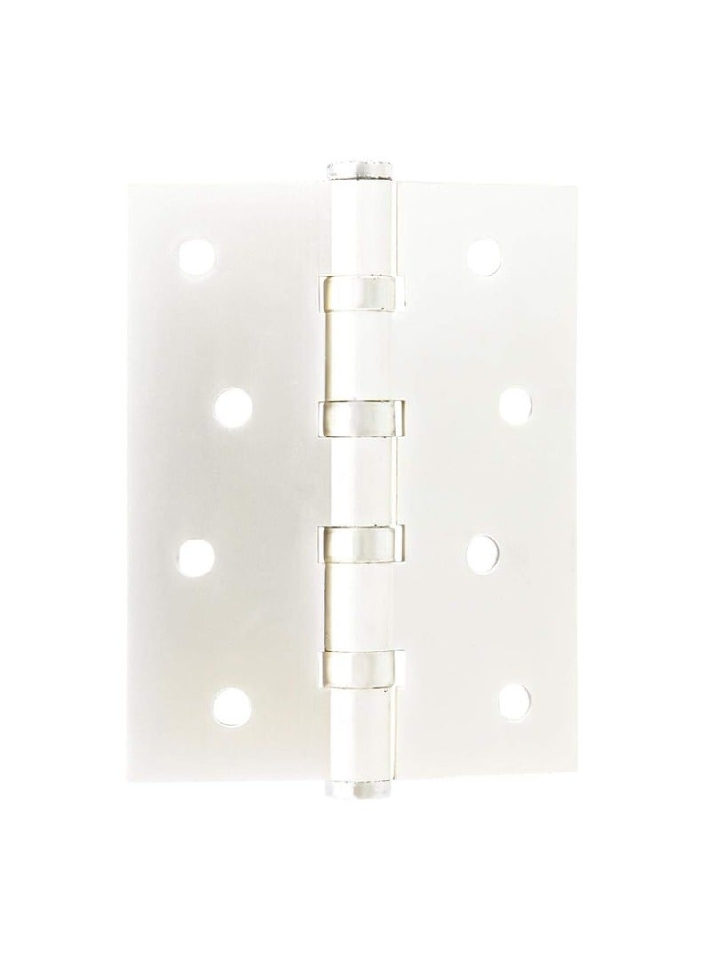 KNP KNP Flat Dom Hinges (4 inch x 3 inch x 3 mm) Silver are high quality durable hinges designed for doors cabinets gates and furniture applications.