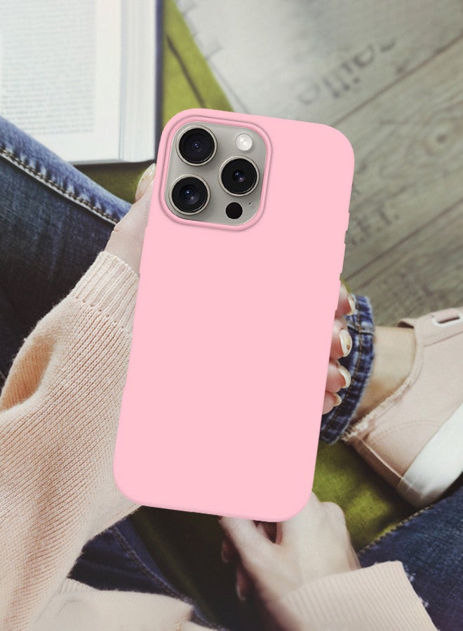 (لـ iPhone 16 Pro) غلاف، غلاف سيليكون رفيع، مغطى بالكامل مضاد للخدش ومقاوم للصدمات - Image 5