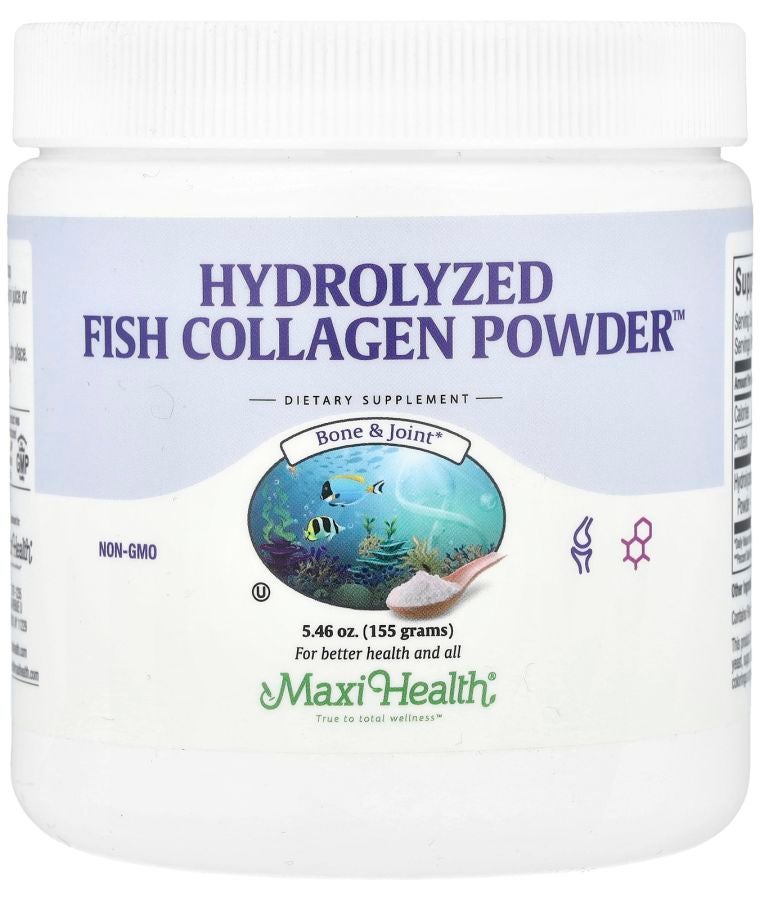 Hydrolyzed Fish Collagen Powder™ 5.46 oz (155 g)