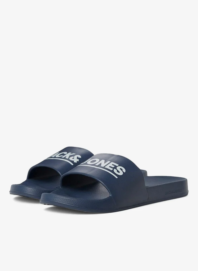 JACK & JONES Jfwollie Printed One Strap Filp Flops