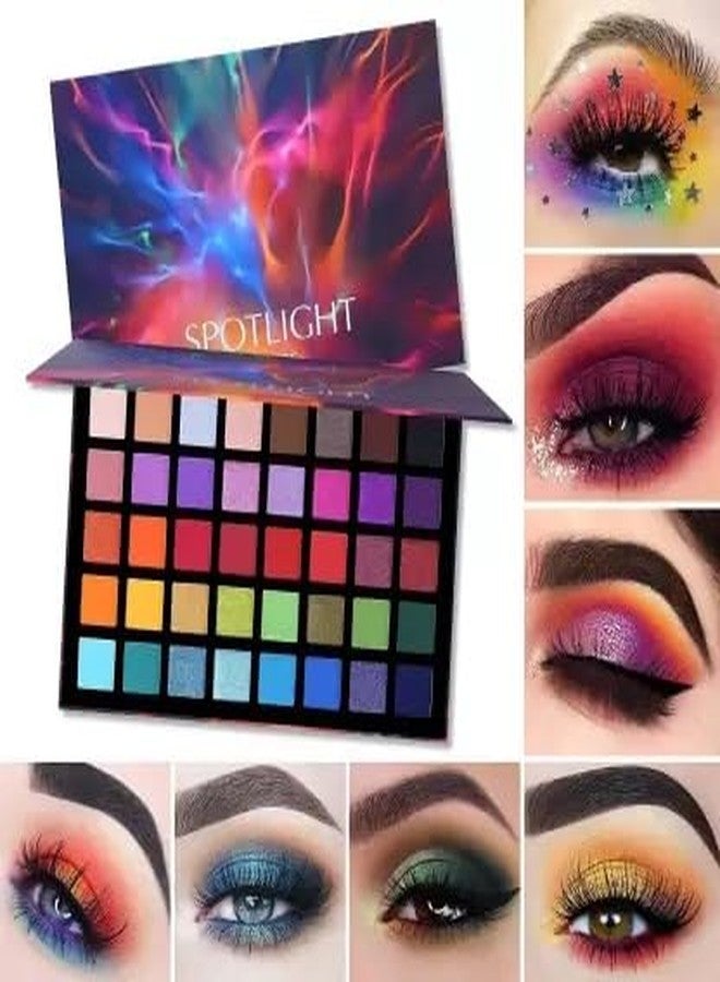 ZemGlam Eyeshadow Palette Professional 40 Color Eye-Shadow Pallete 40 g (Multi) - Image 5