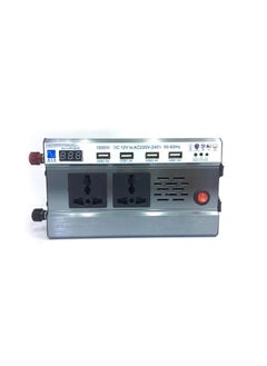 POWER Smart Car Inverter 1000W with Display Screen Car Power Inverter Dc12V To 220V-240V Ac  Car Charger Adapter 4 Usb Ports  - Image 1
