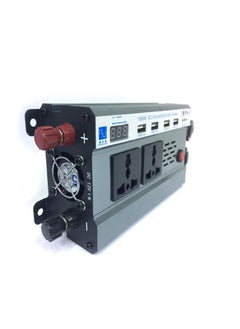 POWER Smart Car Inverter 1000W with Display Screen Car Power Inverter Dc12V To 220V-240V Ac  Car Charger Adapter 4 Usb Ports  - Image 2