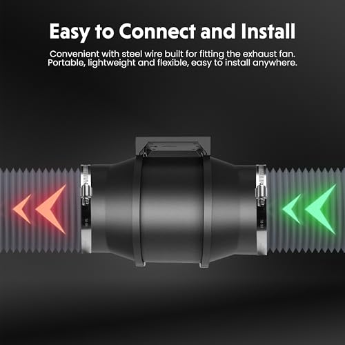 InfiniPower 3-Inch Aluminum Ducting, Dryer Vent Hose, Heavy-Duty Three-Layer Protection, 8-Feet Long for Heating Cooling Ventilation and Exhaust, Gray - Image 4