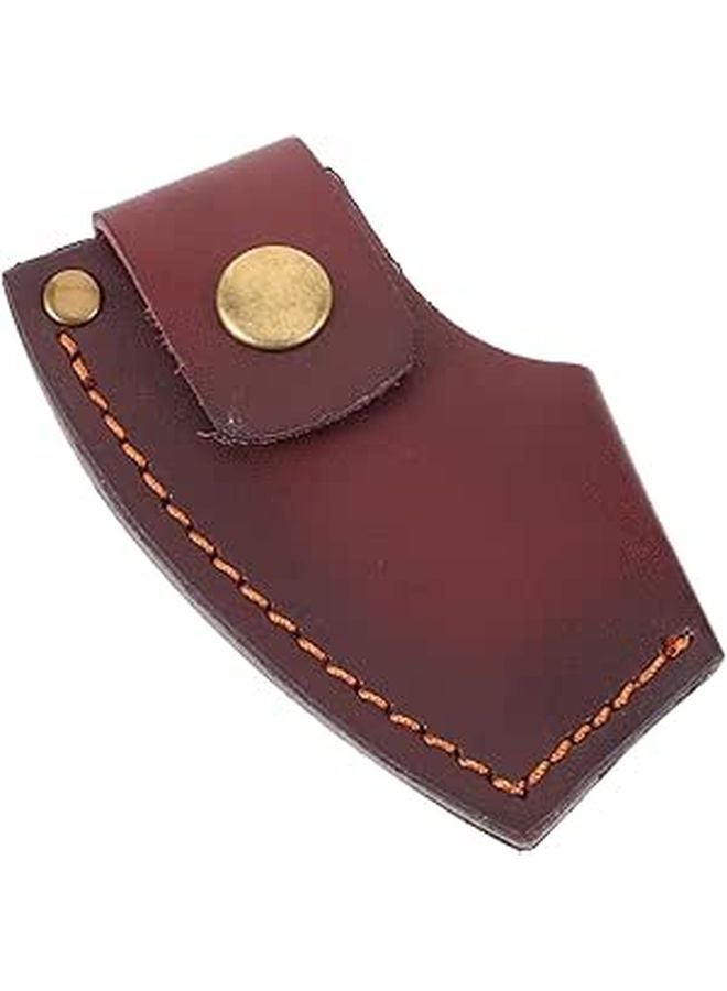 Leather Axe Head Cover For Camping Hatchet Bushcraft Survival Outdoor Tools - Image 1