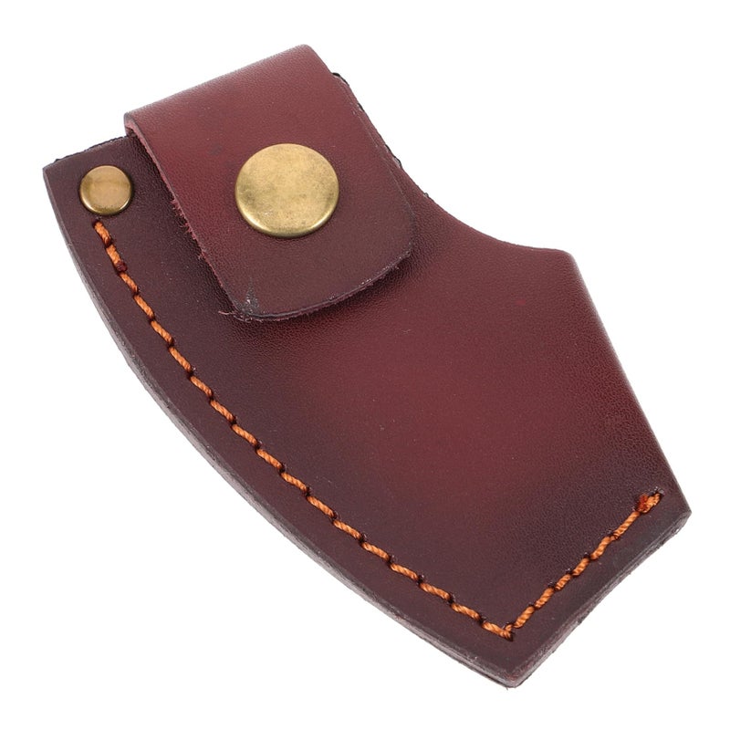 Leather Axe Head Cover For Camping Hatchet Bushcraft Survival Outdoor Tools - Image 2