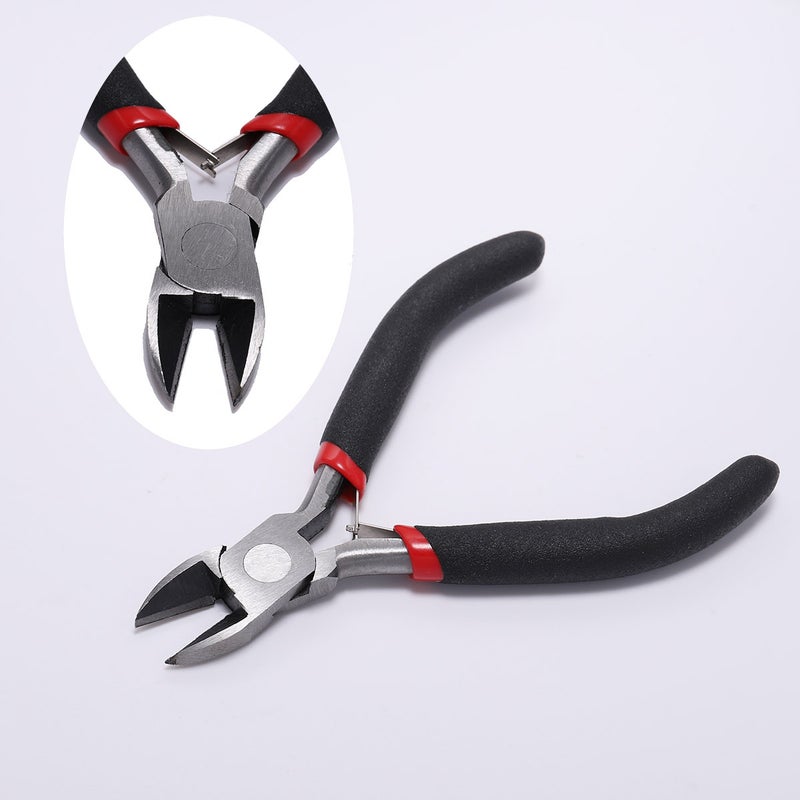 DIY Jewelry Pliers Set 8-Piece Handcraft Tools Kit diagonal pliers
