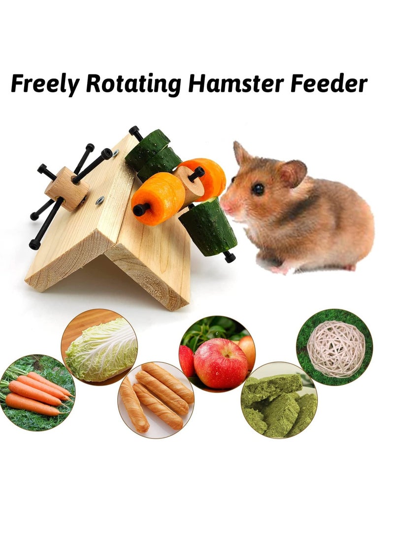Excefore Hamster Toys, for Hamster, Gerbils, Mice, Rats and Other Small Animals to Chew and Play with, Induce Them to Grind Their Teeth - Image 3