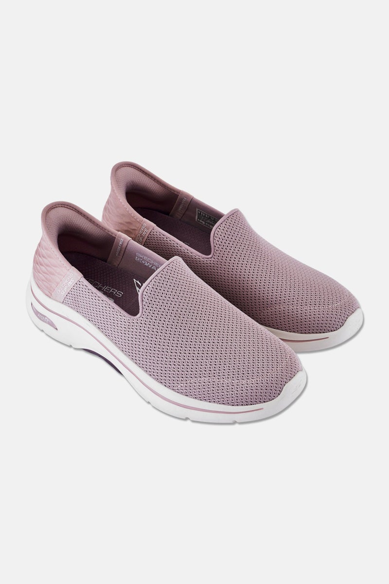 SKECHERS أحذية المشي النسائية أرش فيت 2.0 ديلارا سليب أون، موف - Image 2