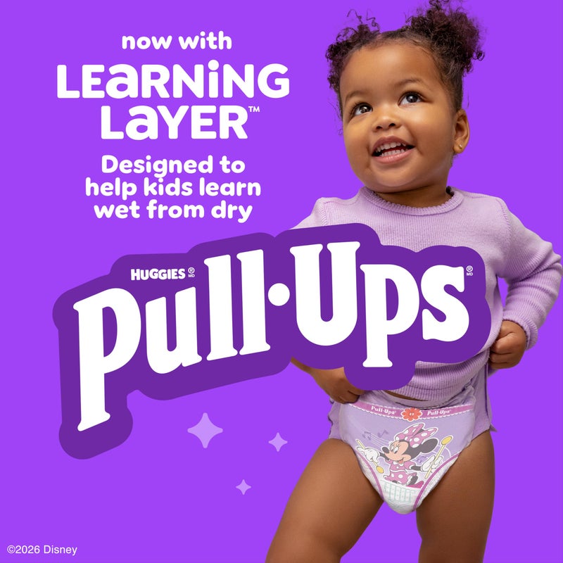 Pull-Ups Girls' Potty Training Pants, Size 6T-7T Training Underwear (55-75 lbs), 72 Count - Image 5