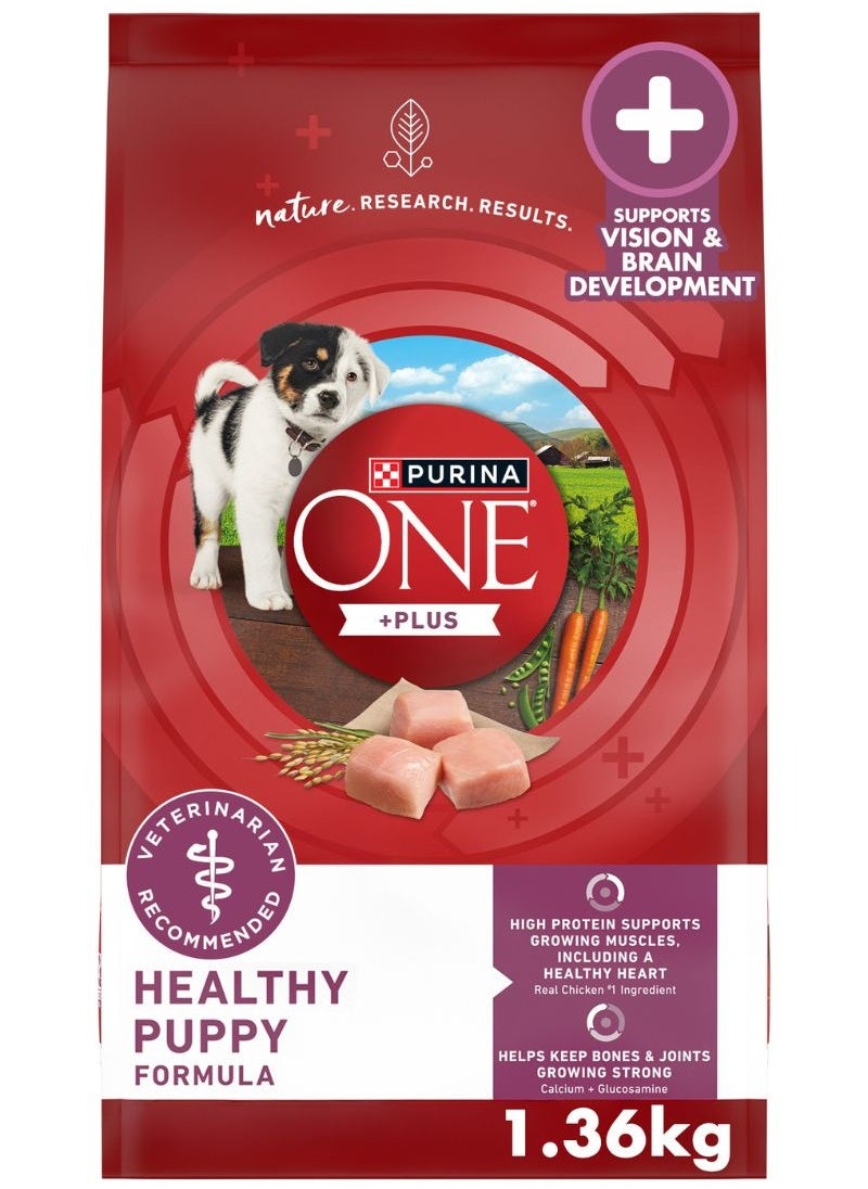 Purina ONE - One Plus Healthy Puppy Formula Dry Food 1.36kg - Image 1