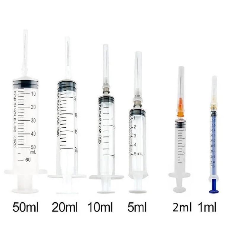 Medrop Disposable Syringe Luer Slip 20ml Without Needle, Luer Slip, FDA,ISO & CE Approved | Individually Wrapped Sterile pack of 100pcs - Image 4